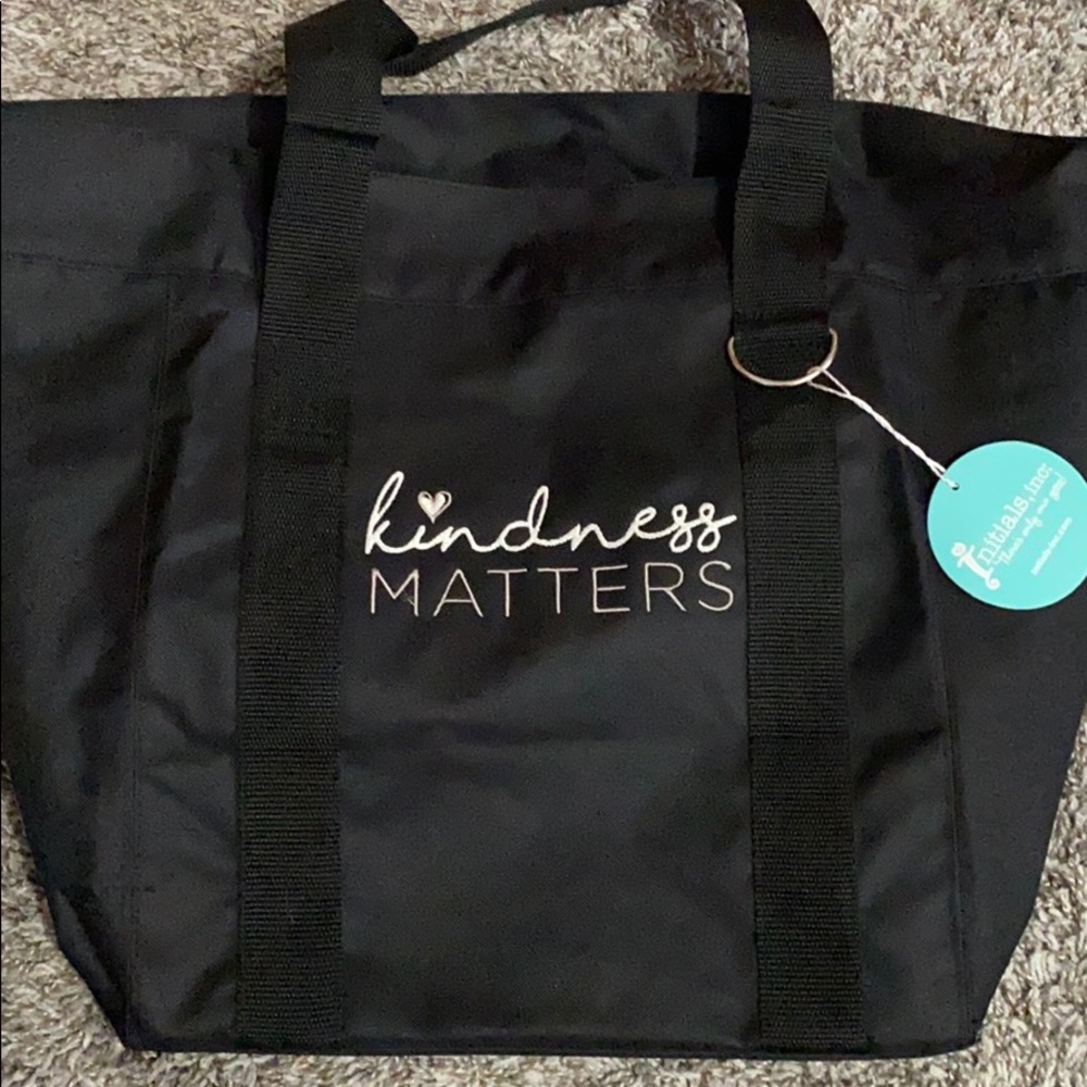 Initials Kindness Maters Tote